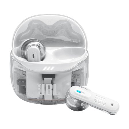 JBL - Hodetelefoner in-ear Tune Flex 2 - Ghost White Hvit