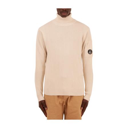 C.p. Company, Turtlenecks Beige, Heren, Maat:M