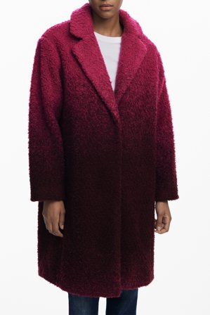 Desigual Cappotto Donna Rosa