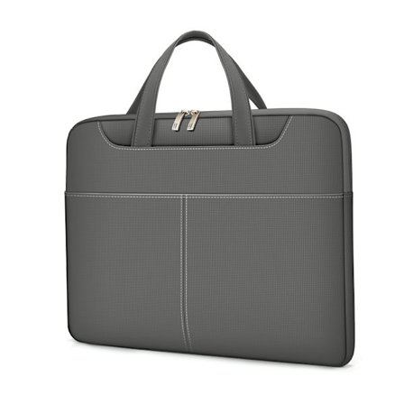 Ny smal notebook-väska för surfplatta 15 tum 14 tum 13 tum bärbar flanell studentkontor enkel datorväska