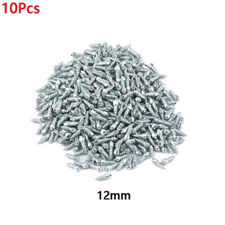 10 stk Bildæk studs Anti-Slip Skruer Søm Universal Motorcykel Cykel Lastbil Off Road Dæk Anti Ice Spikes Sne Bil reparation Værktøj| |