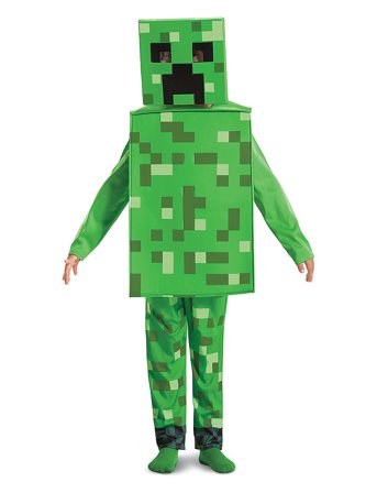 Disguise Creeper Fancy Dress Intl - Green - 110/116