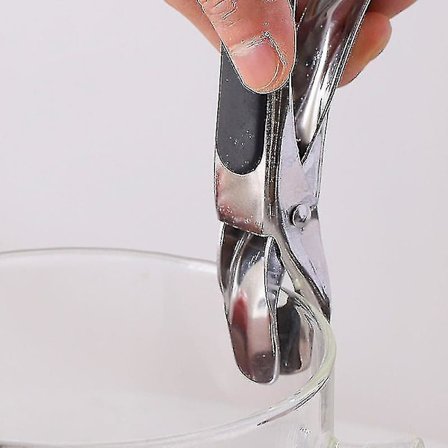 Gripper Clips Tænger til at løfte varme retter, skåle, gryder, pander og tallerkener fra mikrobølgeovnen, rustfrit stål, køkkentænger, 1 stk.