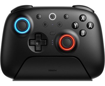 8BitDo Ultimate 2 Wireless BT Black - Bluetooth håndkontroll for Switch, Switch 2 og PC