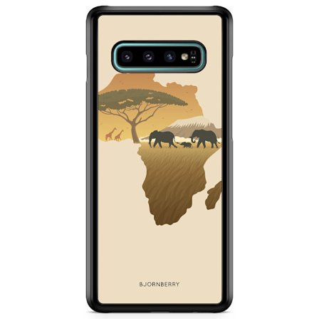 Bjornberry Skal Samsung Galaxy S10 Plus - Afrika Brun