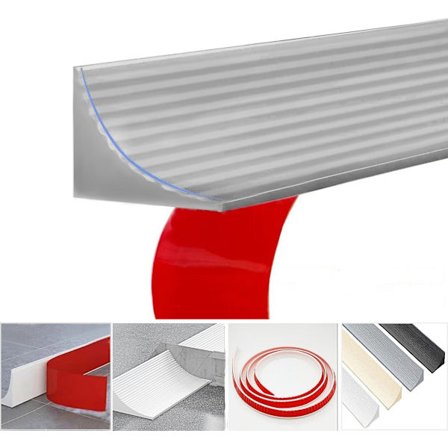 Självhäftande Duschlist, Duschtröskel / Vattenbarriär, Vattenpropp Vattenhållarremsa, Självhäftande Duschlist 1m/2m/3m