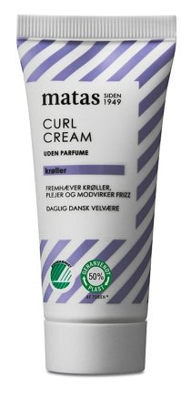 Matas Striber Curl Cream Uden Parfume 30 ml, Hår, Hårstyling, Krøllet Hår