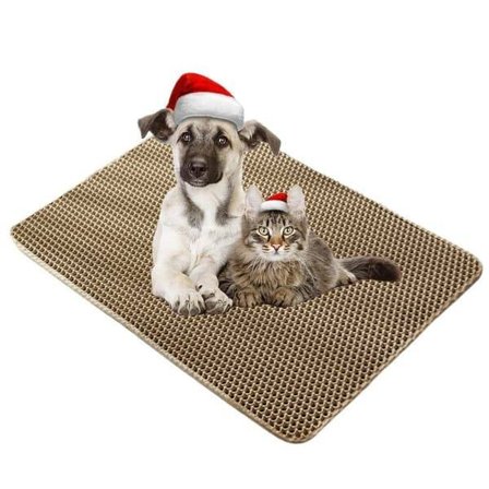 Kattebakke Måtte til Kattebakke, Flere Størrelser, Skridsikker, Let at Rengøre brun