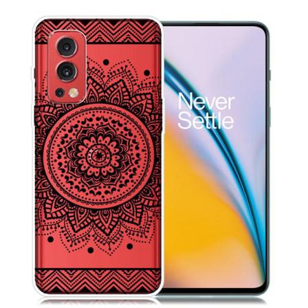 Deco OnePlus Nord 2 5G skal - Mandala Blomma Svart