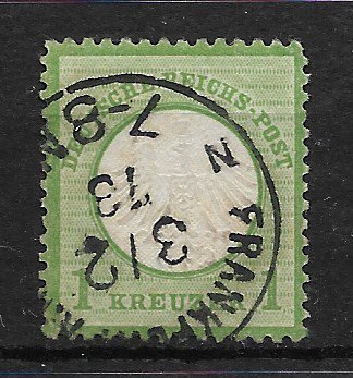 Tyske Rige 1872 - AFA 7 - Stemplet