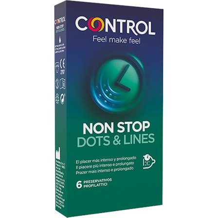 Control Non Stop Dots&Lines 6 Pezzi