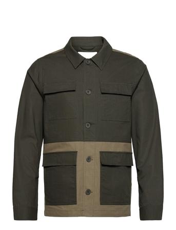 Joos 0004 Jacket Ribstop Cotton Jac Green Casual Friday