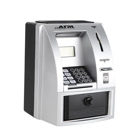 Sparebøsse Elektronisk sparebøsse for barn, mini gris sparebøsse med kombinasjonslås