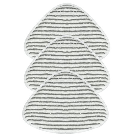 3-delt dampmopp erstatningskluter Vileda/O-Cedar universelt dampmoppsett tilbehør kompatibelt med damprensere