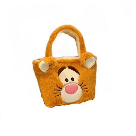 Plysj Crossbody Bag med justerbar snor, Lommebok Fluffy Lommebok Skulder Bag Myntpung Tilbehør Kvinner Jenter Barn Bursdagsgaver(jump jump)