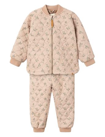 Nmflajuno Quilt Set Aop 1Fo Lil Beige Lil'Atelier