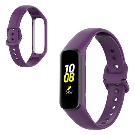 Samsung Gear Fit2 silikon frame - lila