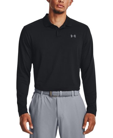 Under Armour UA Performance 3,0 LS Polo Black