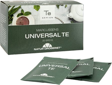 Natur Drogeriet Marcussens Universal 20 breve, Helse & Madvarer, Te, Øvrig Te