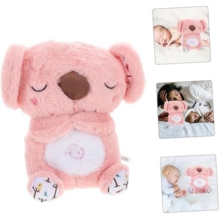 Täydellinen rentoutumiseen: Rauhoittava Koala-pehmolelu musiikilla, valolla ja hengitysliikkeillä