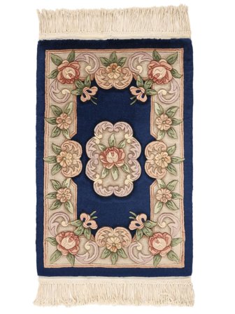 Oriental China 90 Line Rug 60X90 Brown/Black Wool, China