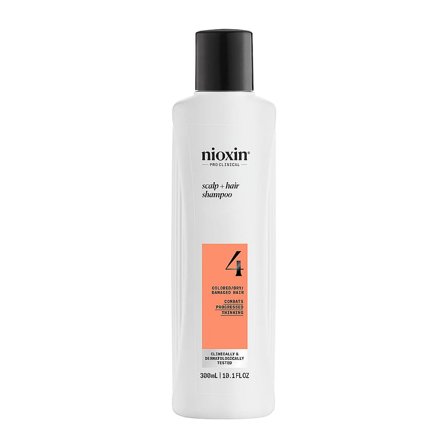 Nioxin System 4 Shampoo for Colored Thinning Hair 300 ml, Hår, Shampoo, Hårshampoo