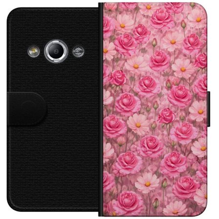 Kompatibelt Lommeboketui til Samsung Galaxy Xcover 3 Petal Reverie Blush Rose