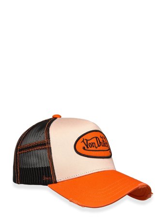 Oval Patch Sum Trucker Black - White - Dark Green Von Dutch Black Von Dutch