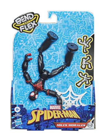 Marvel Spider-Man Bend And Flex Miles Morales Patterned Hasbro
