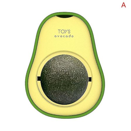 1 stk. kæledyr legetøj spin mint bold avocado catnip bold kat selv-hey kat bold rene tænder