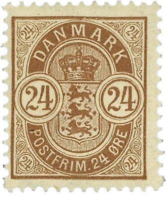 Danmark 1901 - AFA 39 - Postfrisk
