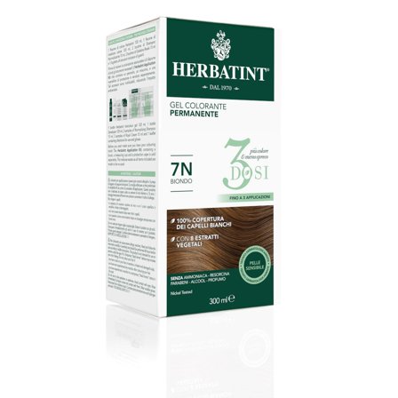 Herbatint Tintura Per Capelli Gel Permanente 7N Biondo 300ml 3