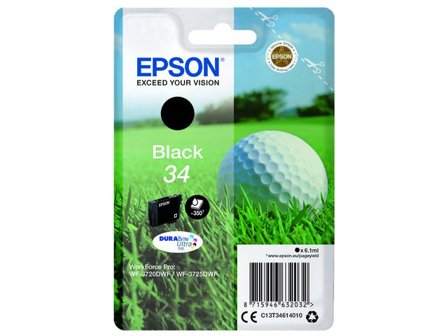 Epson Bläckpatron T3461 Svart - Lyreco - Toner och bläck - Bläckpatroner - Bläckpatroner Epson