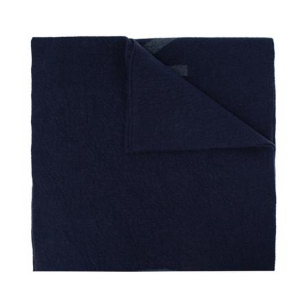 Givenchy, Reversible wool scarf Blauw, Dames, Maat:ONE Size,wol