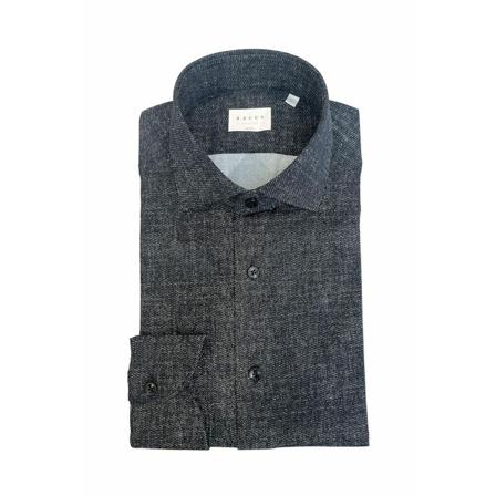 Xacus, Formal Shirts Blauw, Heren, Maat:L,Polyamide