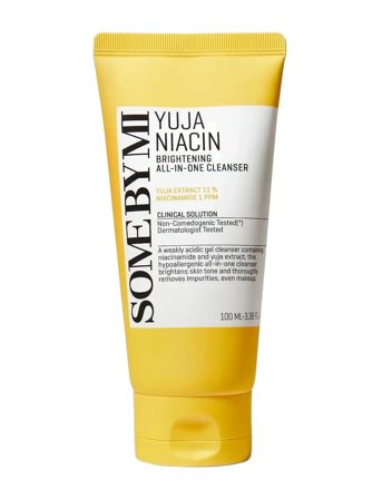 Some by Mi Yuja Niacin Brightening All-In-One Cleanser - Yellow - 100 ML