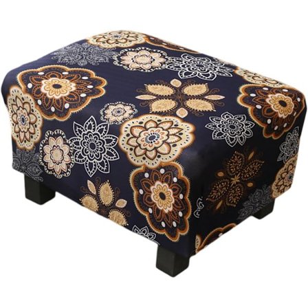 Cover Extra stort rektangulärt cover Lämplig för fotpall Passar fotpall Cover Stretch cover Vikbar förvaringspall