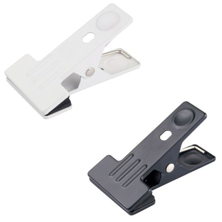 4 st medium tunn klämma skrivbordslampa LED-lampa klämma ljus tillbehör (svart + vit)