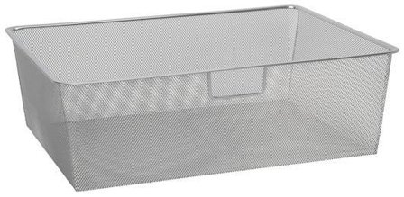 Elfa 164228 Meshback för utdragsram Grafit, Garderobsinredning