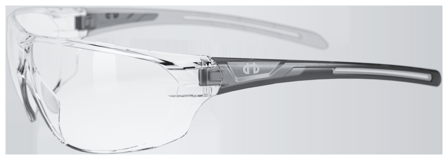 Hellberg Helium Skyddsglasögon im- och repskydd Klar lins, Personligt skydd