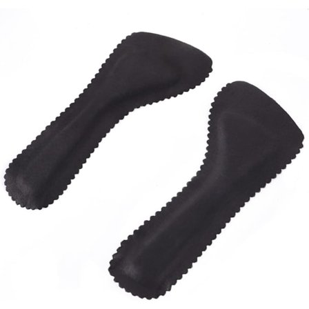 1 par sorte åndbare, skridsikre selvklæbende indlægssåler bløde