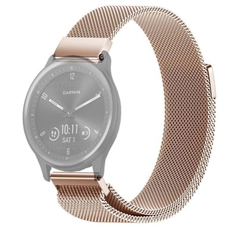 SKALO Milanese Loop til Garmin Vivomove HR - Vælg farve