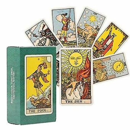 78 Tarotkort Rider Waite Tarotkort Tarotkort og Bok for Nybegynnere Sett