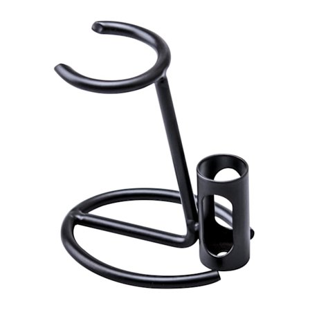 Kraftig barberkniv og børsteholder - Barberstativ i rustfrit stål, kompatibelt med Merkur 34HD/Vikings Blade, bordplade badeværelsesorganisering