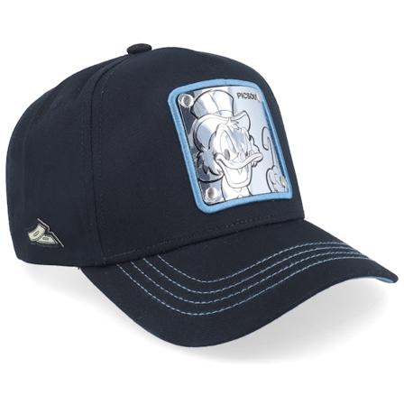 Capslab - Black adjustable Czapka Z Daszkiem - Disney Scrooge Mcduck Black 1 Adjustable @ Hatstore