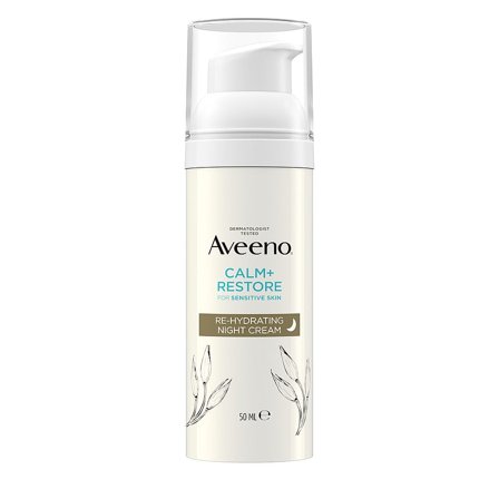 Aveeno CALM+RESTORE Re-Hydrating Night Cream 50 ml, Skincare, Ansigtspleje, Natcreme