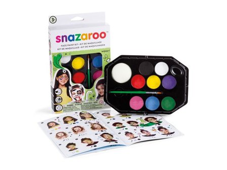 SNAZAROO Ansiktsmålningsset 40 användningar - Lyreco - Skola och förskola - Bild och form - Ansiktsmålning