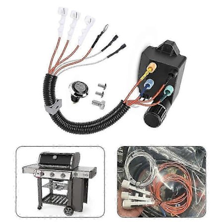 66354 Grilltändare för Weber Genesis II E-310 E-315 S-310 S-315 SE-310 SE-315 Utomhusmatlagning BBQ Ersättning Grilltändare Kit