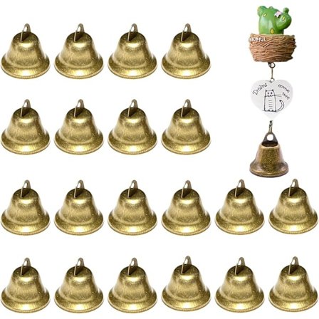 20 kappaletta metallikelloja Vintage joulukello koristeluun