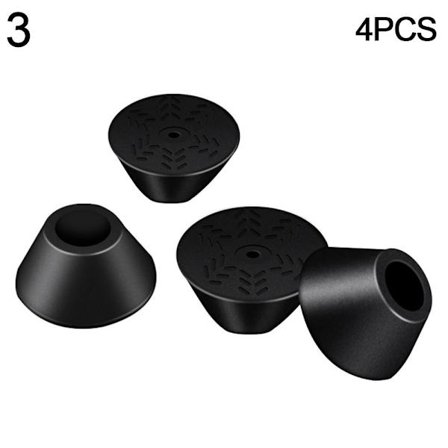 1/2 st vandringsstavar Protectors Walking Stick Head 4PCS3 3